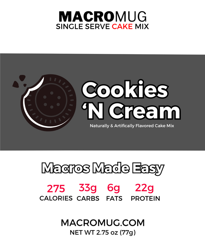 Cookies N' Cream MEGA MacroMug (22g protein)