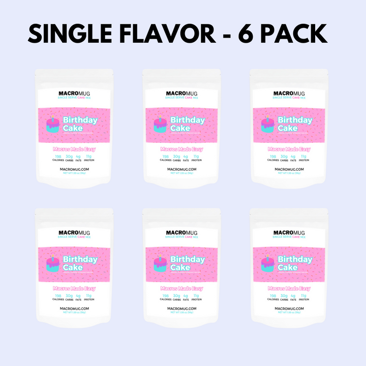 6 Pack - Single Flavor